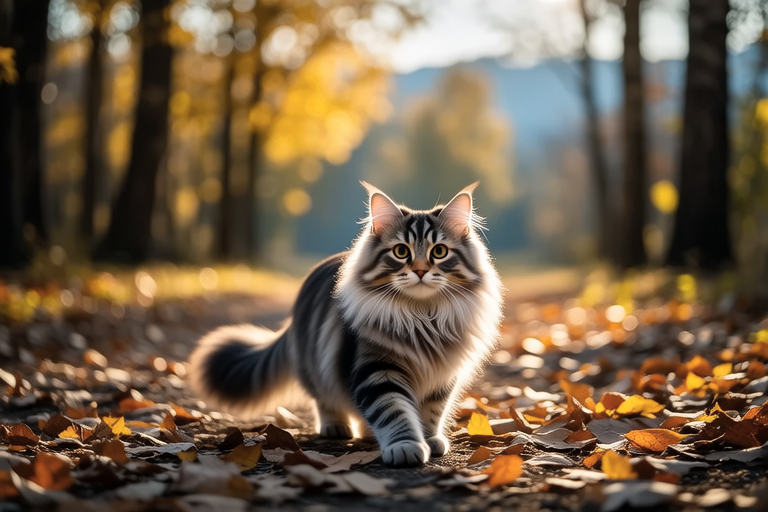 Adventures with Whiskers: Life as a Maine Coon Owner