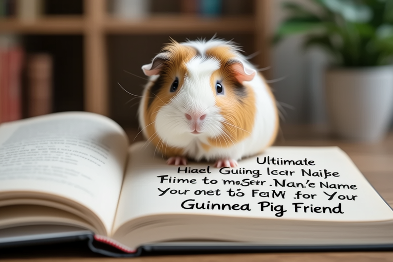 Ultimate Guide: Choosing the Perfect Name for Your New Guinea Pig Friend