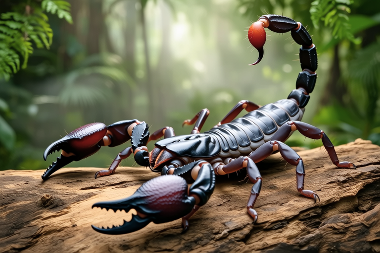 Meet Heterometrus Spinifer: The Majestic Jungle Guardian